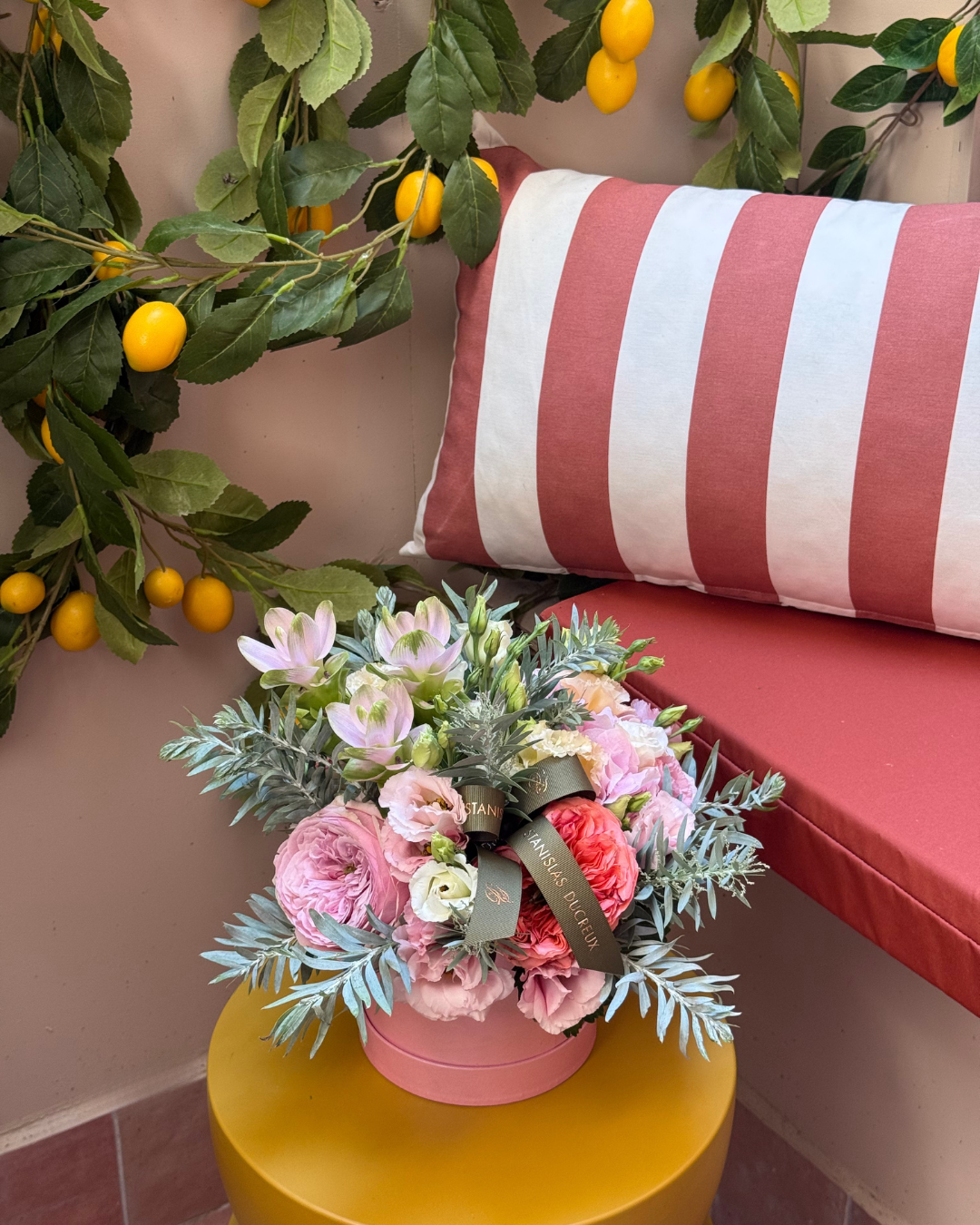 Boîte rose S