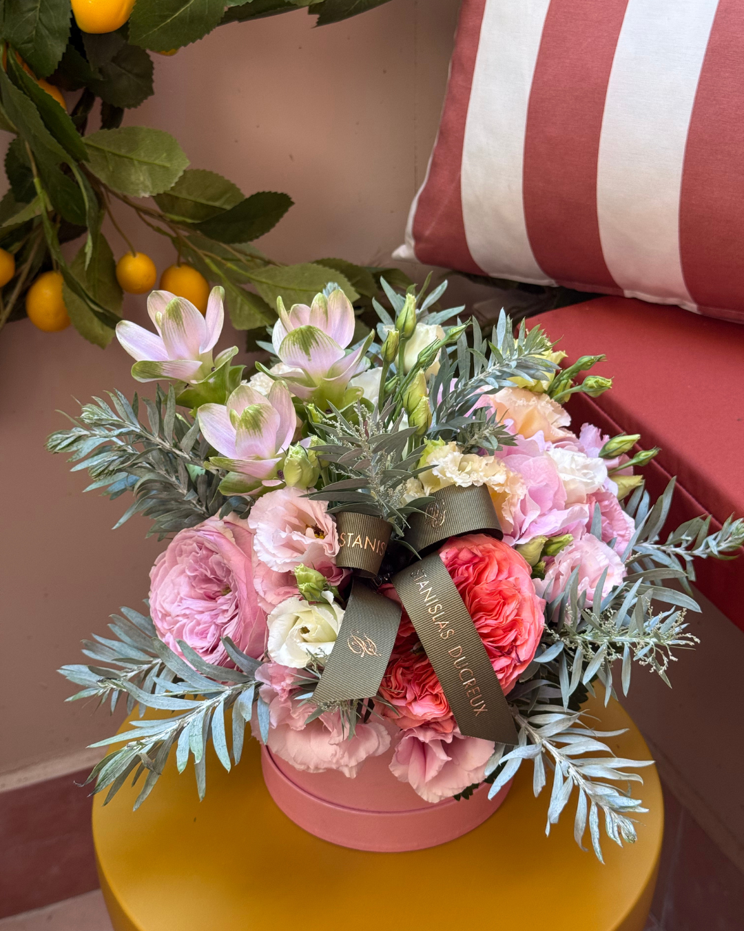Boîte rose S