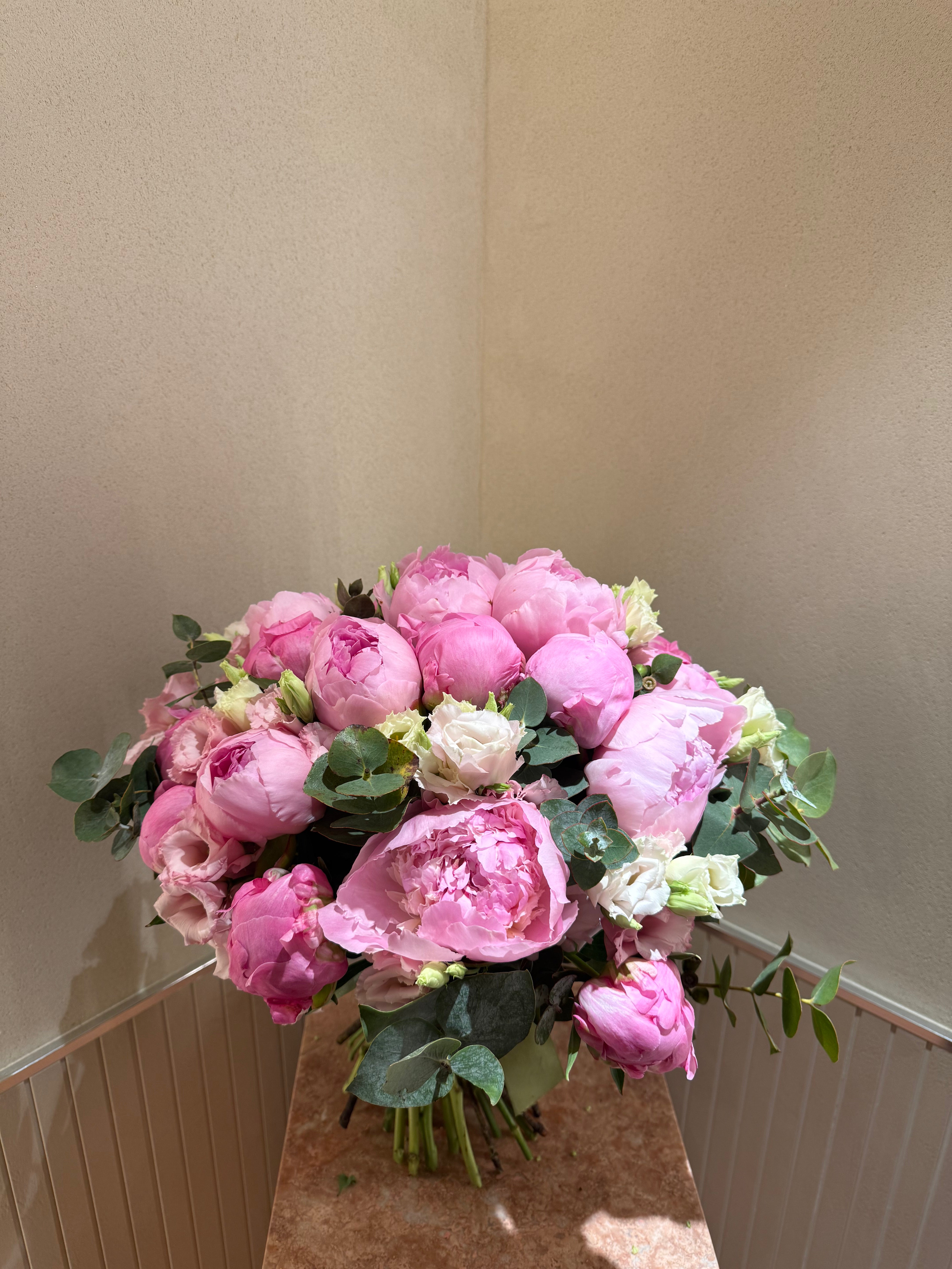 Bouquet pivoine