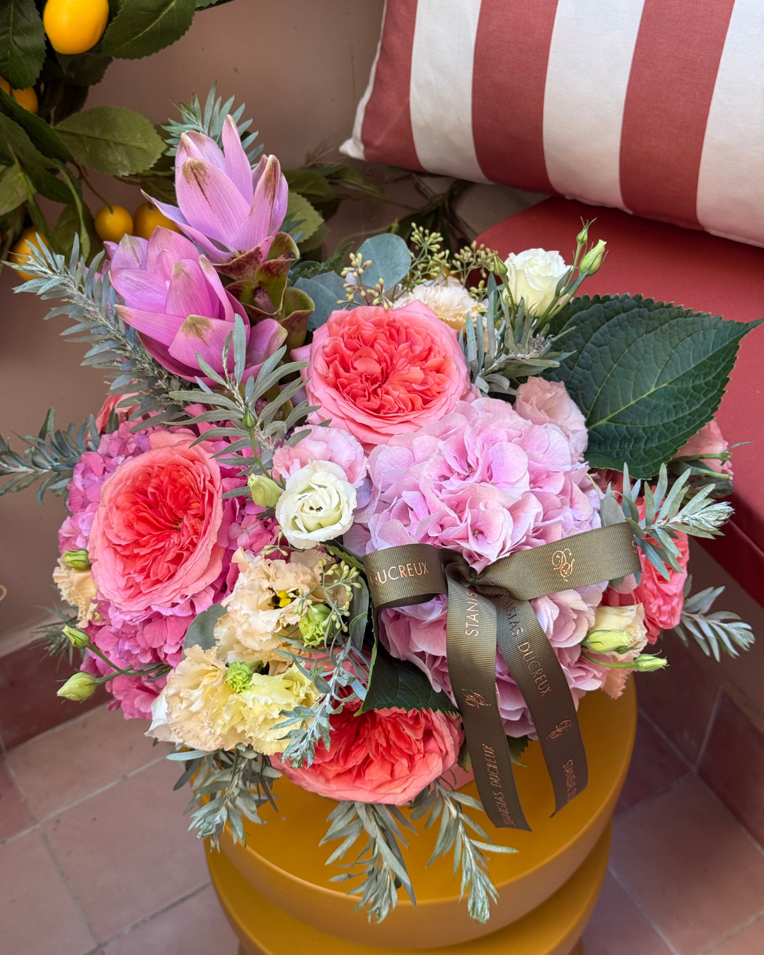 Boite rose taille L