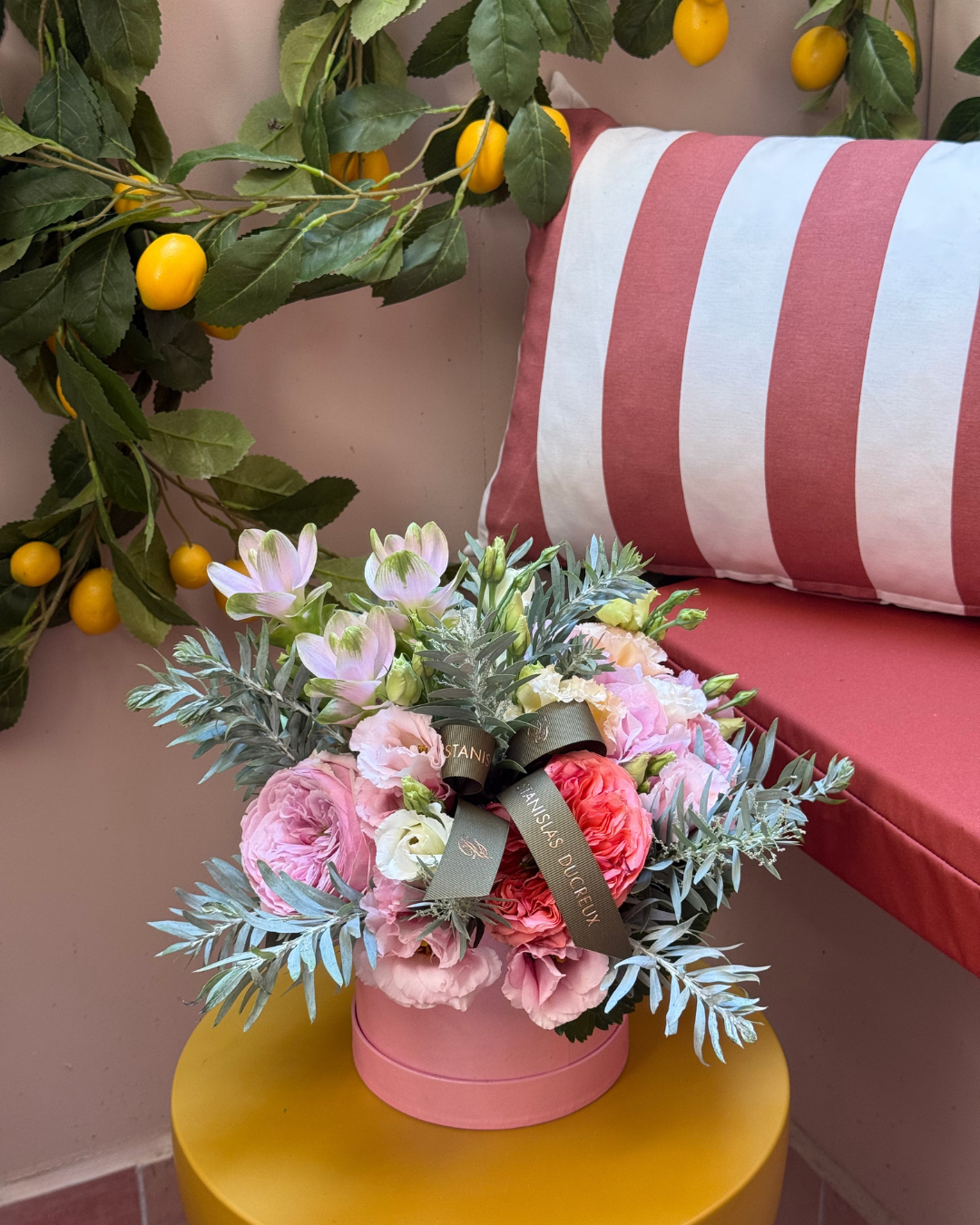 Boîte rose S