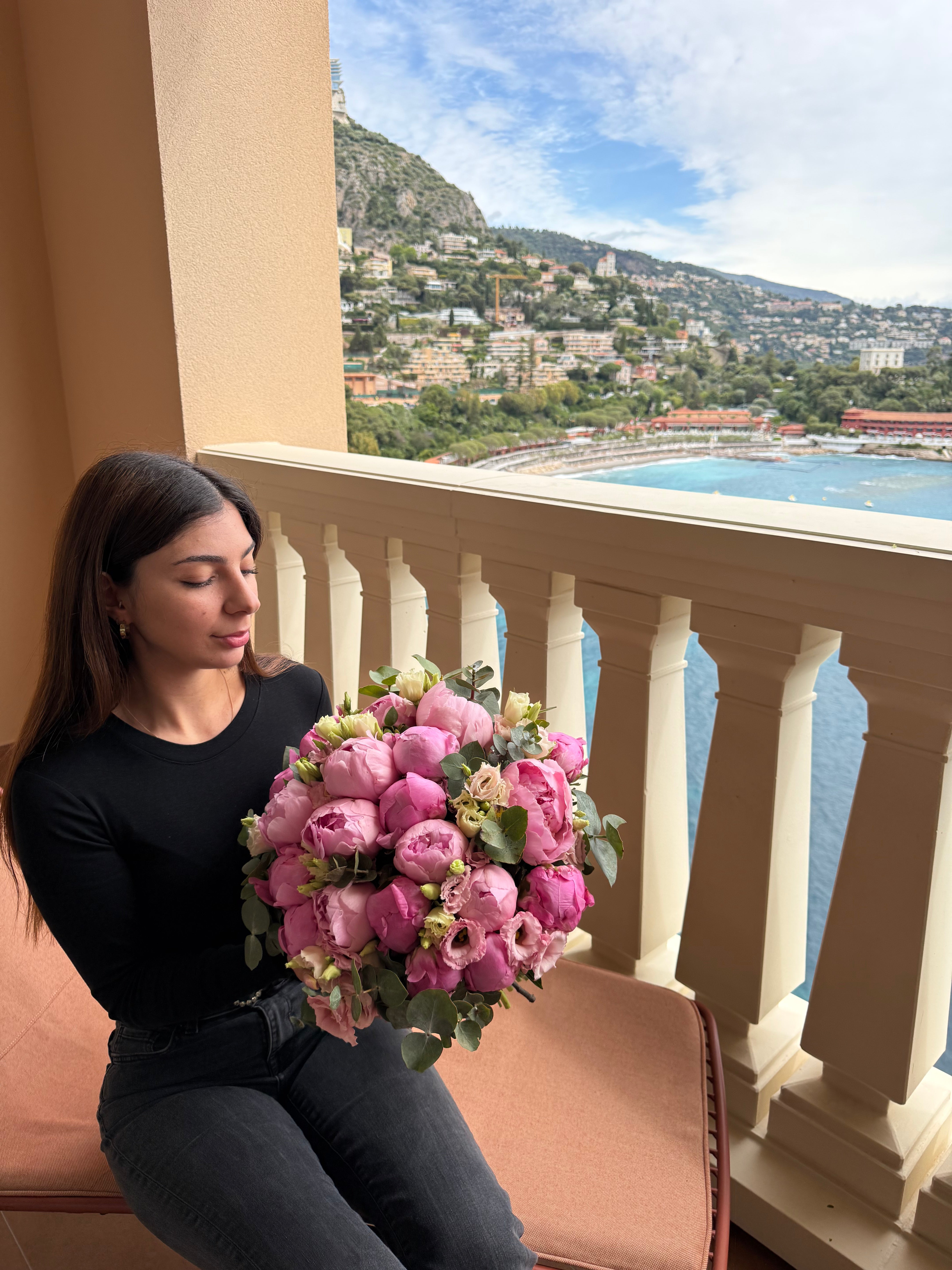 Bouquet pivoine