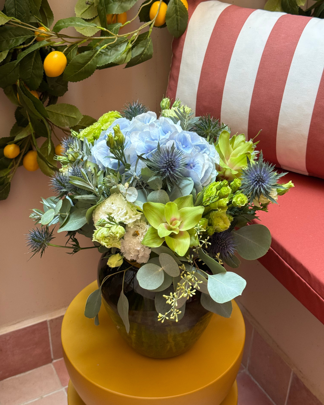 Bouquet bleu M